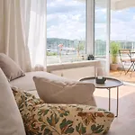 Strandhafer-balkon Mit Meerblick- 2 Min Zum Schausende